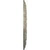 image17 78OD x 3 58ID x 1 14P Dublin Ceiling Medallion Fits Canopies up to 5 18Castle Stone Crackle Flat Finish