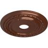 image17 78OD x 3 58ID x 1 14P Dublin Ceiling Medallion Fits Canopies up to 5 18Copper Penny Metallic Series