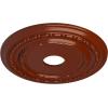 image17 78OD x 3 58ID x 1 14P Dublin Ceiling Medallion Fits Canopies up to 5 18Firebrick Flat Finish