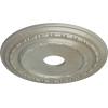 image17 78OD x 3 58ID x 1 14P Dublin Ceiling Medallion Fits Canopies up to 5 18Flash Gold Metallic Series
