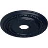 image17 78OD x 3 58ID x 1 14P Dublin Ceiling Medallion Fits Canopies up to 5 18Midnight Dream Flat Finish