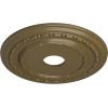 image17 78OD x 3 58ID x 1 14P Dublin Ceiling Medallion Fits Canopies up to 5 18Mississippi Mud Flat Finish