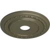 image17 78OD x 3 58ID x 1 14P Dublin Ceiling Medallion Fits Canopies up to 5 18Painted Turtle Flat Finish