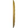 image17 78OD x 3 58ID x 1 14P Dublin Ceiling Medallion Fits Canopies up to 5 18Pharaohs Gold Metallic Series