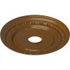 image17 78OD x 3 58ID x 1 14P Dublin Ceiling Medallion Fits Canopies up to 5 18Smokey Topaz Flat Finish