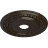 image17 78OD x 3 58ID x 1 14P Dublin Ceiling Medallion Fits Canopies up to 5 18Stone Hearth Flat Finish