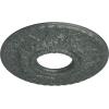 image22 18OD x 7 14ID x 1 34P Hurley Ceiling Medallion Fits Canopies up to 7 14Athenian Green Crackle Flat Finish