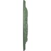 image22 18OD x 7 14ID x 1 34P Hurley Ceiling Medallion Fits Canopies up to 7 14Athenian Green Flat Finish