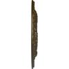 image22 18OD x 7 14ID x 1 34P Hurley Ceiling Medallion Fits Canopies up to 7 14Brass Metallic Series