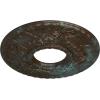 image22 18OD x 7 14ID x 1 34P Hurley Ceiling Medallion Fits Canopies up to 7 14Bronze Blue Patina Metallic Series
