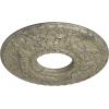 image22 18OD x 7 14ID x 1 34P Hurley Ceiling Medallion Fits Canopies up to 7 14Castle Stone Crackle Flat Finish