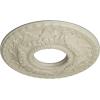 image22 18OD x 7 14ID x 1 34P Hurley Ceiling Medallion Fits Canopies up to 7 14Clear Yellow Flat Finish