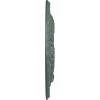 image22 18OD x 7 14ID x 1 34P Hurley Ceiling Medallion Fits Canopies up to 7 14Cloud Burst Flat Finish