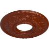 image22 18OD x 7 14ID x 1 34P Hurley Ceiling Medallion Fits Canopies up to 7 14Firebrick Flat Finish