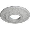 image22 18OD x 7 14ID x 1 34P Hurley Ceiling Medallion Fits Canopies up to 7 14Frost Flat Finish