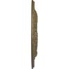 image22 18OD x 7 14ID x 1 34P Hurley Ceiling Medallion Fits Canopies up to 7 14Mississippi Mud Flat Finish