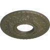 image22 18OD x 7 14ID x 1 34P Hurley Ceiling Medallion Fits Canopies up to 7 14Painted Turtle Flat Finish