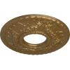 image22 18OD x 7 14ID x 1 34P Hurley Ceiling Medallion Fits Canopies up to 7 14Pale Gold Metallic Series