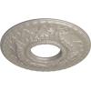 image22 18OD x 7 14ID x 1 34P Hurley Ceiling Medallion Fits Canopies up to 7 14Pearl White Metallic Series