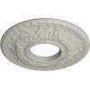 image22 18OD x 7 14ID x 1 34P Hurley Ceiling Medallion Fits Canopies up to 7 14Pot of Cream Flat Finish