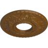 image22 18OD x 7 14ID x 1 34P Hurley Ceiling Medallion Fits Canopies up to 7 14Smokey Topaz Flat Finish