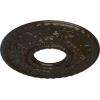 image22 18OD x 7 14ID x 1 34P Hurley Ceiling Medallion Fits Canopies up to 7 14Stone Hearth Flat Finish