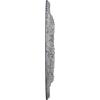 image22 18OD x 7 14ID x 1 34P Hurley Ceiling Medallion Fits Canopies up to 7 14Ultra Pure White Crackle Flat Finish