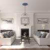 image26 34OD x 3 58ID x 1 38P Elsinore Ceiling Medallion Fits Canopies up to 3 58Americana Flat Finish