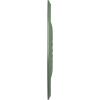 image26 34OD x 3 58ID x 1 38P Elsinore Ceiling Medallion Fits Canopies up to 3 58Athenian Green Flat Finish