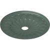 image26 34OD x 3 58ID x 1 38P Elsinore Ceiling Medallion Fits Canopies up to 3 58Cloud Burst Flat Finish