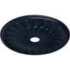 image26 34OD x 3 58ID x 1 38P Elsinore Ceiling Medallion Fits Canopies up to 3 58Midnight Dream Flat Finish