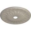 image26 34OD x 3 58ID x 1 38P Elsinore Ceiling Medallion Fits Canopies up to 3 58Pearl White Metallic Series