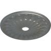 image26 34OD x 3 58ID x 1 38P Elsinore Ceiling Medallion Fits Canopies up to 3 58Platinum Metallic Series