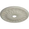 image26 34OD x 3 58ID x 1 38P Elsinore Ceiling Medallion Fits Canopies up to 3 58Pot of Cream Crackle Flat Finish