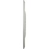 image26 34OD x 3 58ID x 1 38P Elsinore Ceiling Medallion Fits Canopies up to 3 58Pot of Cream Flat Finish