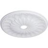 image26 34OD x 3 58ID x 1 38P Elsinore Ceiling Medallion Fits Canopies up to 3 58Primed