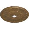 image26 34OD x 3 58ID x 1 38P Elsinore Ceiling Medallion Fits Canopies up to 3 58Rubbed Bronze Metallic Series