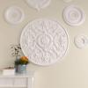 image33OD x 1 34P Versailles Ceiling Medallion Fits Canopies up to 3 14Factory Primed