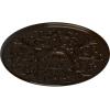 image33OD x 1 34P Versailles Ceiling Medallion Fits Canopies up to 3 14HandPainted Bronze