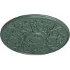 image33OD x 1 34P Versailles Ceiling Medallion Fits Canopies up to 3 14HandPainted Cloud Burst