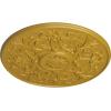 image33OD x 1 34P Versailles Ceiling Medallion Fits Canopies up to 3 14HandPainted Iridescent Gold