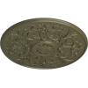 image33OD x 1 34P Versailles Ceiling Medallion Fits Canopies up to 3 14HandPainted Painted Turtle