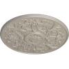 image33OD x 1 34P Versailles Ceiling Medallion Fits Canopies up to 3 14HandPainted Pearl White
