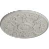 image33OD x 1 34P Versailles Ceiling Medallion Fits Canopies up to 3 14HandPainted Pot of Cream