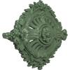 image35 78W x 22 12H x 4 38P Antonio Ceiling MedallionHandPainted Athenian Green