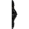 image35 78W x 22 12H x 4 38P Antonio Ceiling MedallionHandPainted Black Pearl