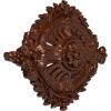 image35 78W x 22 12H x 4 38P Antonio Ceiling MedallionHandPainted Copper Penny