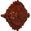 image35 78W x 22 12H x 4 38P Antonio Ceiling MedallionHandPainted Firebrick