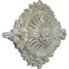 image35 78W x 22 12H x 4 38P Antonio Ceiling MedallionHandPainted Flash Copper