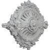 image35 78W x 22 12H x 4 38P Antonio Ceiling MedallionHandPainted Frost